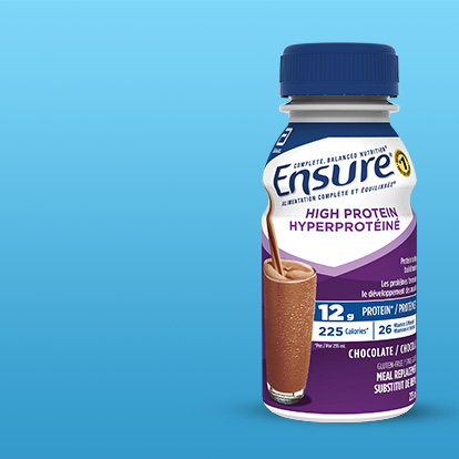 Feel more strength and energy¶ with Ensure High Protein 12g