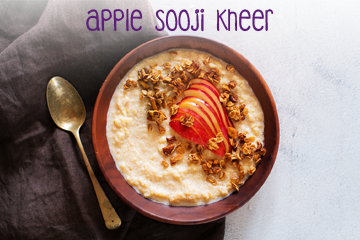 Apple Sooji Kheer - Healthy Food Recipes for Kids