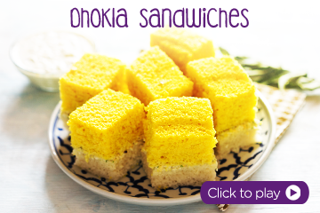Dhokla Sandwiches With PediaSure Vanilla Recipe